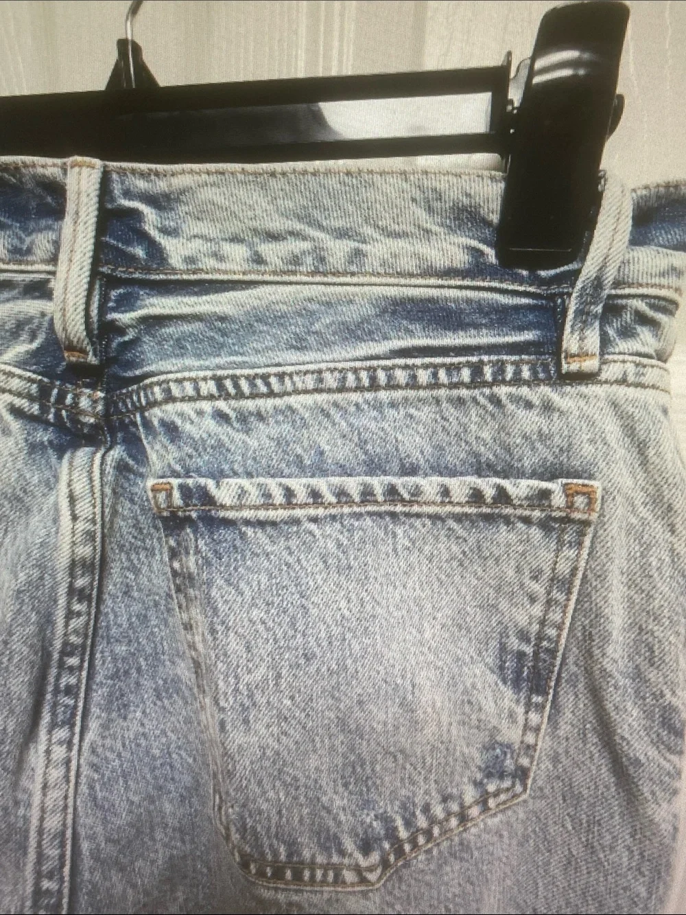 Frame Denim Pale Blue Straight Leg Jeans - Picture 8 of 10